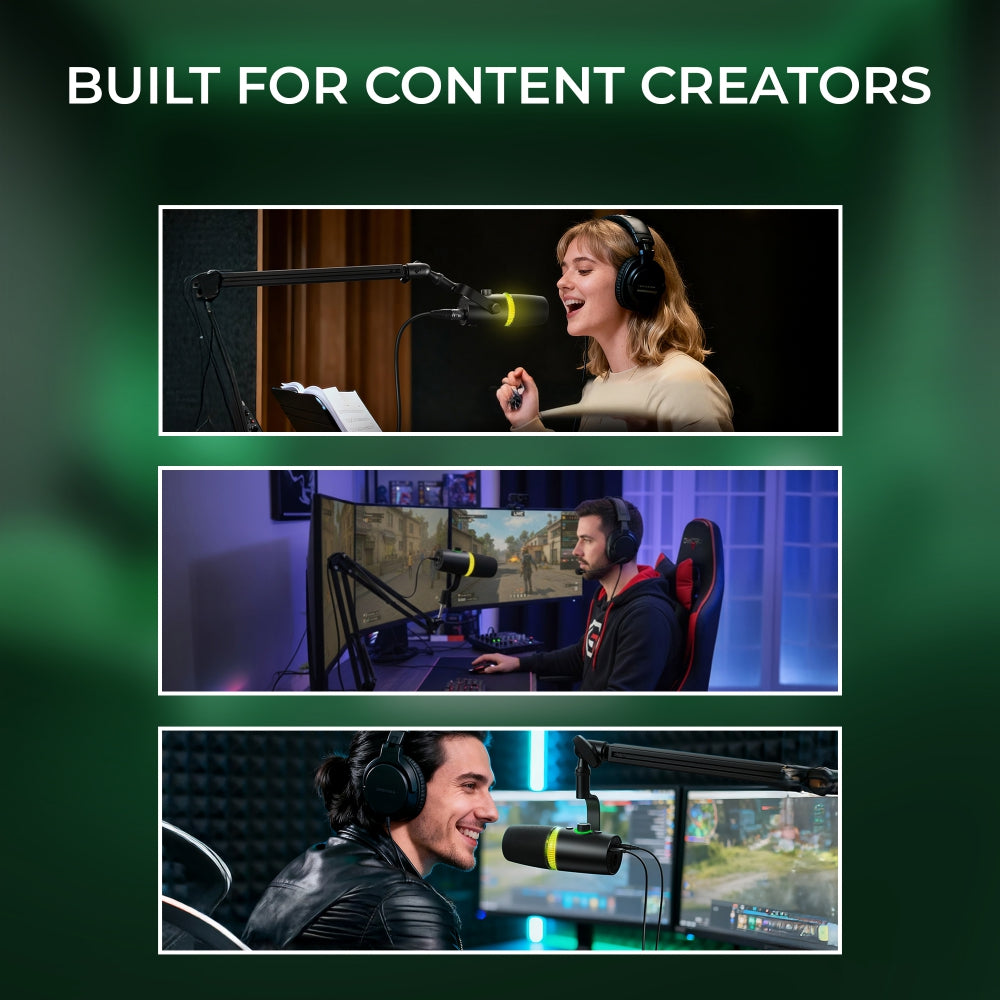 Digitek (DM 701) RGB Podcast-Gaming Microphone