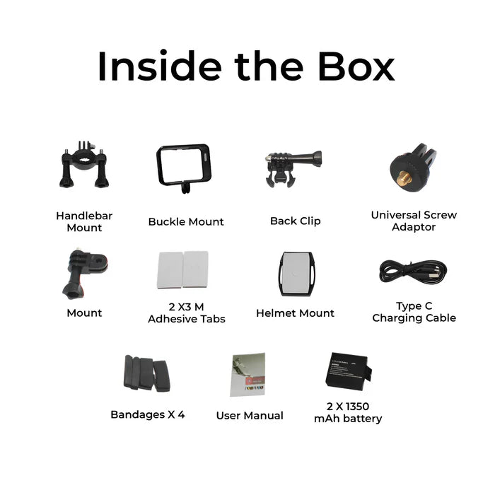 Digitek (DAC 201) 8K Action Camera Ultra HD Waterproof
