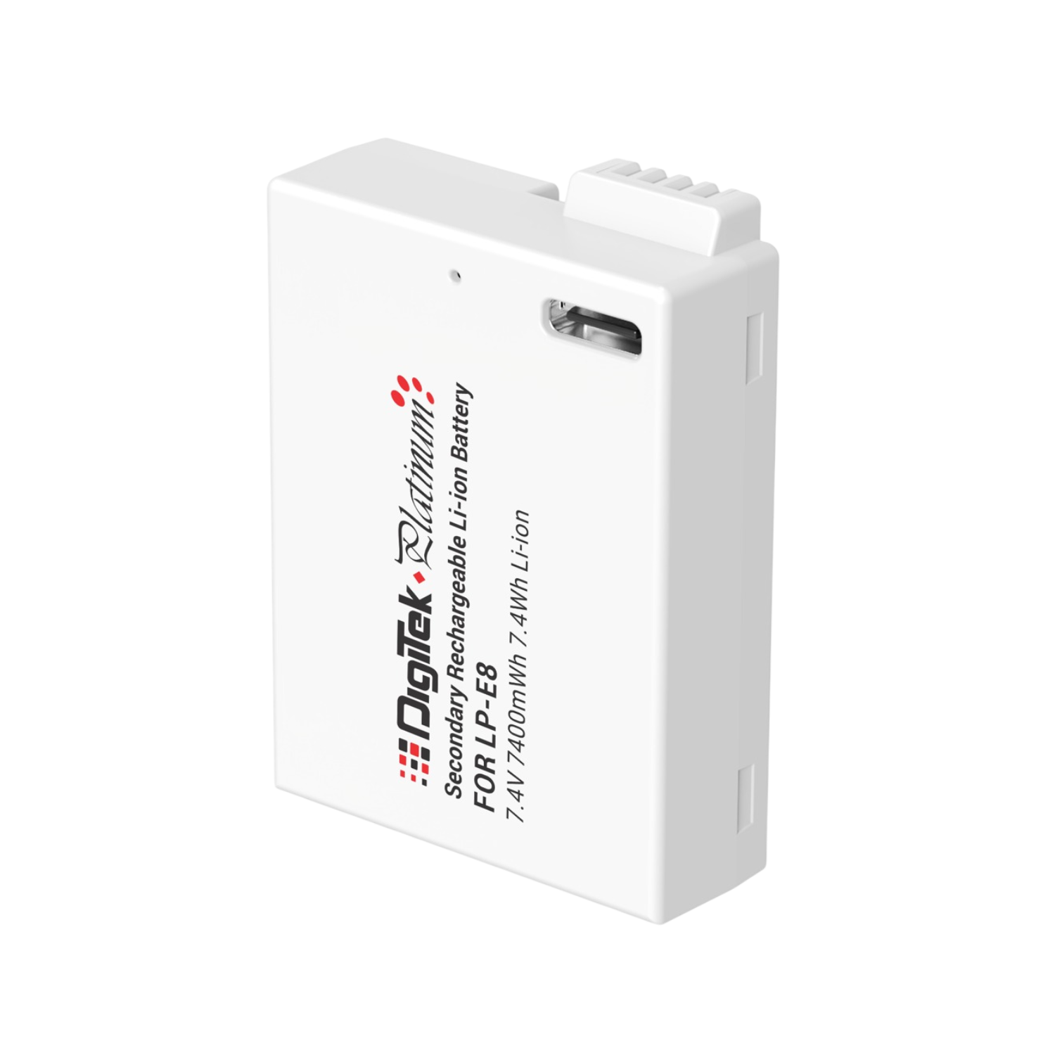 Digitek Platinum (LP-E8 Type C) 1120mAh Li-ion Battery for Canon Cameras