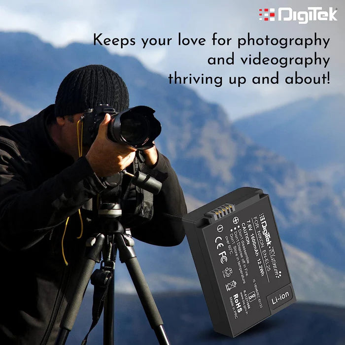 Digitek (Platinum EN-EL25) Li-ion Rechargeable Battery for Nikon Cameras
